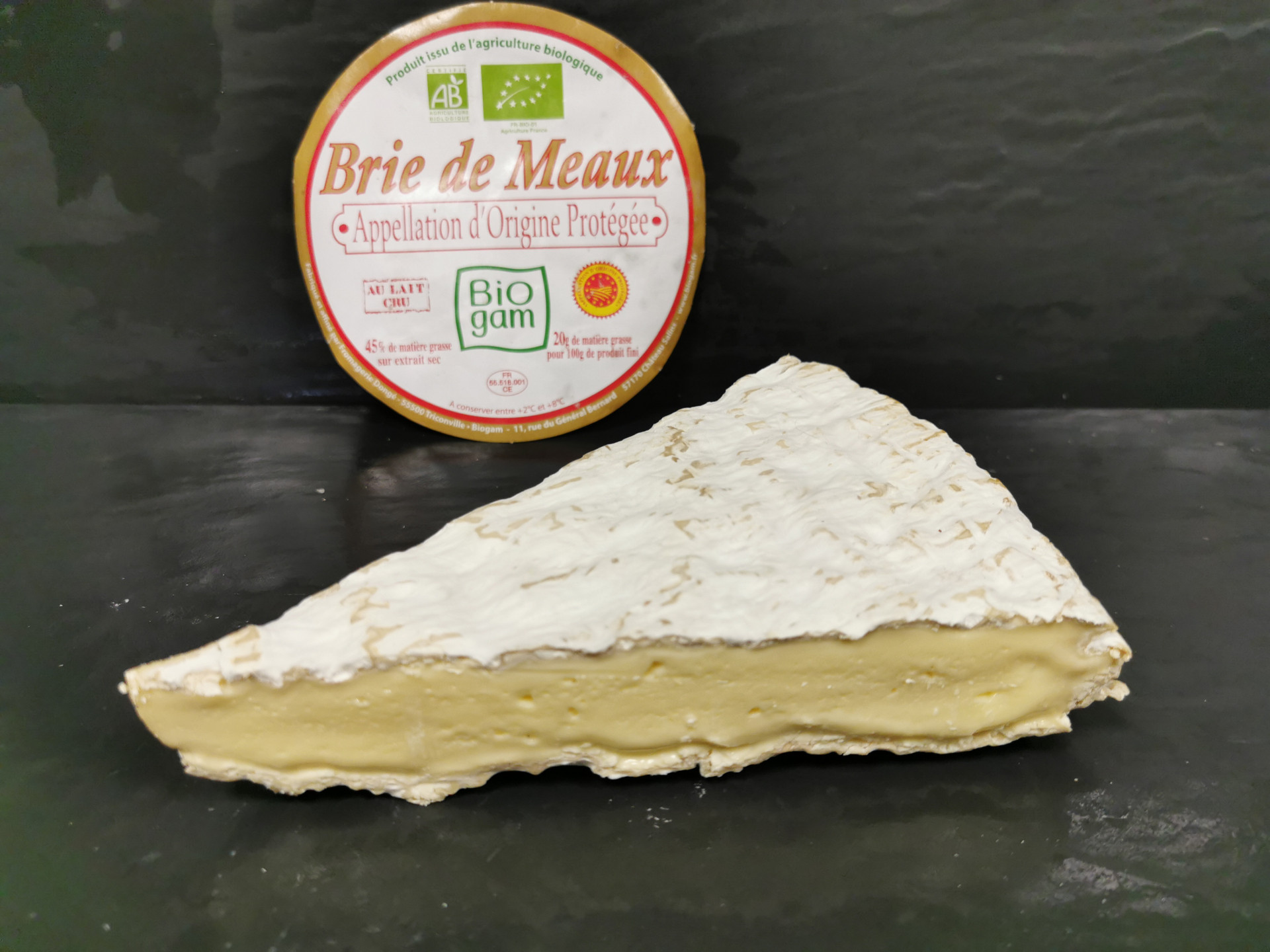 Brie De Meaux Aop Bio Les Fruits Gourmands 